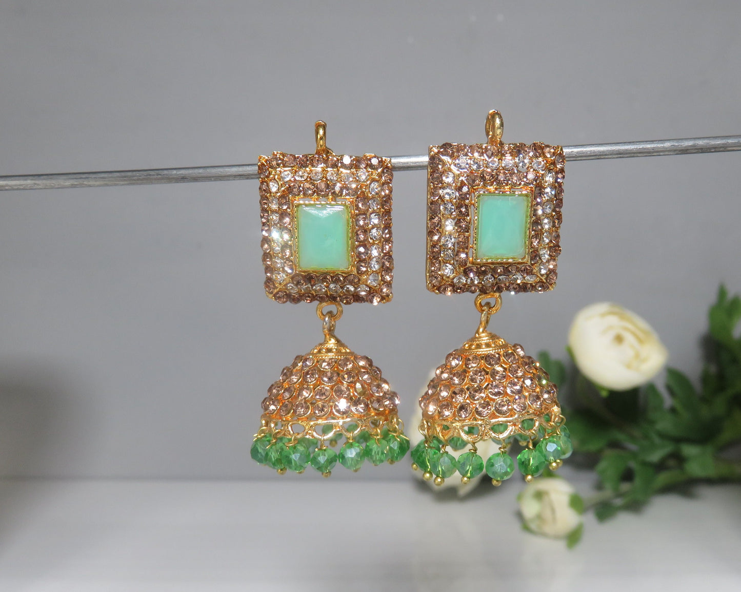 10 Party Pack - Square Jhumka Assorted